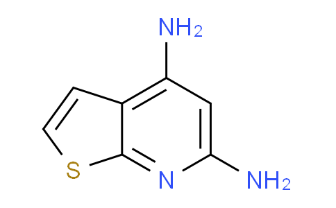 CAS No. 1823930-68-2, Thieno[2,3-b]pyridine-4,6-diamine