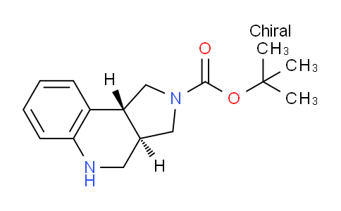 CAS No. 1251017-31-8, trans-tert-Butyl 3,3a,4,5-tetrahydro-1H-pyrrolo[3,4-c]quinoline-2(9bH)-carboxylate