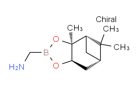 CAS No. 877371-68-1, ((3aS,4S,6S,7aR)-3a,5,5-Trimethylhexahydro-4,6-methanobenzo[d][1,3,2]dioxaborol-2-yl)methanamine