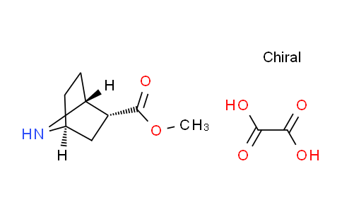 CAS No. 1881275-70-2, (1R,2R,4S)-Methyl 7-azabicyclo[2.2.1]heptane-2-carboxylate oxalate