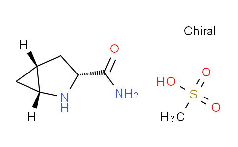CAS No. 1312338-82-1, (1R,3R,5R)-2-Azabicyclo[3.1.0]hexane-3-carboxamide methanesulfonate