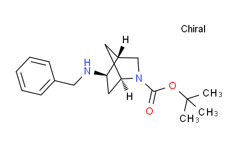 CAS No. 207405-64-9, (1R,4R,5R)-rel-tert-Butyl 5-(benzylamino)-2-azabicyclo[2.2.1]heptane-2-carboxylate