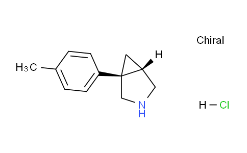 CAS No. 66504-82-3, (1R,5S)-1-(p-Tolyl)-3-azabicyclo[3.1.0]hexane hydrochloride