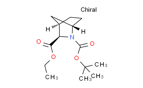 CAS No. 228868-56-2, (1S,3R,4R)-2-tert-Butyl 3-ethyl 2-azabicyclo[2.2.1]heptane-2,3-dicarboxylate