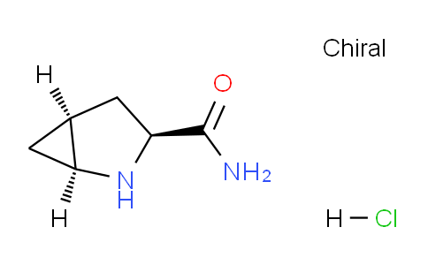 CAS No. 709031-39-0, (1S,3S,5S)-2-Azabicyclo[3.1.0]hexane-3-carboxamide hydrochloride