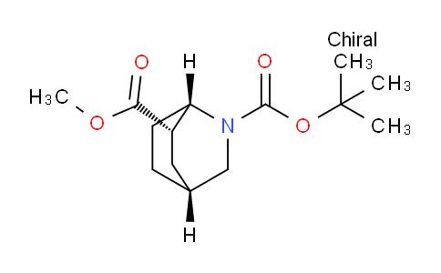 CAS No. 125136-76-7, (1S,4R,6S)-2-tert-Butyl 6-methyl 2-azabicyclo[2.2.2]octane-2,6-dicarboxylate