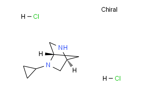 CAS No. 942311-13-9, (1S,4S)-2-Cyclopropyl-2,5-diazabicyclo[2.2.1]heptane dihydrochloride