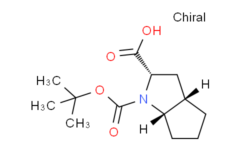 CAS No. 124002-32-0, (2S,3aS,6aS)-1-(tert-Butoxycarbonyl)octahydrocyclopenta[b]pyrrole-2-carboxylic acid