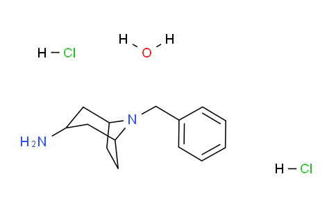 CAS No. 612483-03-1, (3-endo)-8-Benzyl-8-azabicyclo[3.2.1]octan-3-amine tetrahydrochloride hydrate