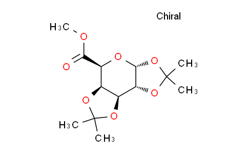 CAS No. 18524-41-9, (3AR,5S,5aR,8aS,8bR)-methyl 2,2,7,7-tetramethyltetrahydro-3aH-bis([1,3]dioxolo)[4,5-b:4',5'-d]pyran-5-carboxylate