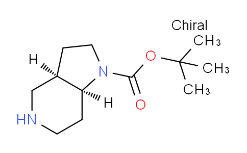 CAS No. 848410-13-9, (3aR,7aS)-rel-tert-Butyl octahydro-1H-pyrrolo[3,2-c]pyridine-1-carboxylate