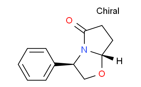 CAS No. 133007-27-9, (3R,7AS)-3-phenyltetrahydropyrrolo[2,1-b]oxazol-5(6H)-one