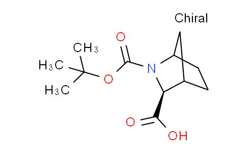 CAS No. 1272757-64-8, (3S)-2-(tert-Butoxycarbonyl)-2-azabicyclo[2.2.1]heptane-3-carboxylic acid