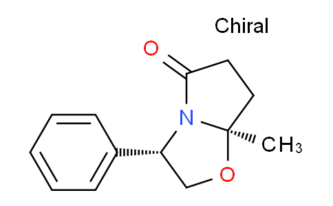 CAS No. 153745-22-3, (3S,7aR)-7a-methyl-3-phenyltetrahydropyrrolo[2,1-b]oxazol-5(6H)-one