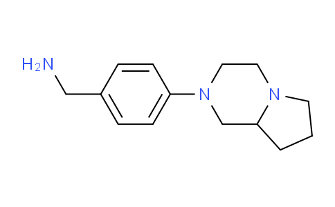 CAS No. 937598-47-5, (4-(Hexahydropyrrolo[1,2-a]pyrazin-2(1H)-yl)phenyl)methanamine