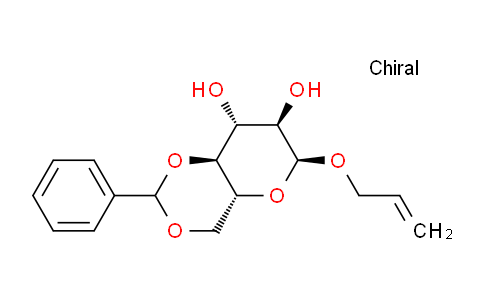 CAS No. 20746-64-9, (4AR,6S,7R,8R,8aS)-6-(allyloxy)-2-phenylhexahydropyrano[3,2-d][1,3]dioxine-7,8-diol