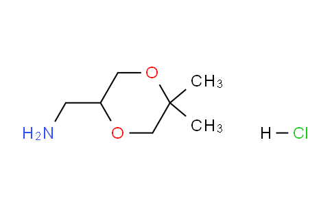 CAS No. 1311254-64-4, (5,5-Dimethyl-1,4-dioxan-2-yl)methanamine hydrochloride