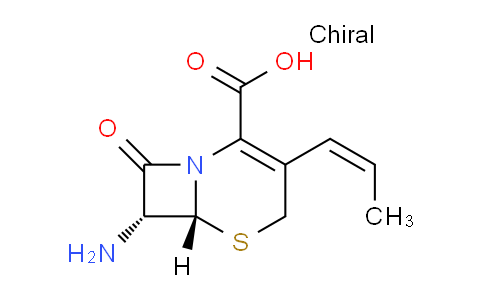 CAS No. 106447-44-3, (6R,7R)-7-Amino-8-oxo-3-((Z)-prop-1-en-1-yl)-5-thia-1-azabicyclo[4.2.0]oct-2-ene-2-carboxylic acid