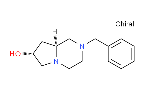 CAS No. 132715-08-3, (7R,8aS)-2-benzyloctahydropyrrolo[1,2-a]pyrazin-7-ol