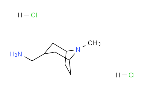 CAS No. 1193388-39-4, (8-Methyl-8-azabicyclo[3.2.1]octan-3-yl)methanamine dihydrochloride