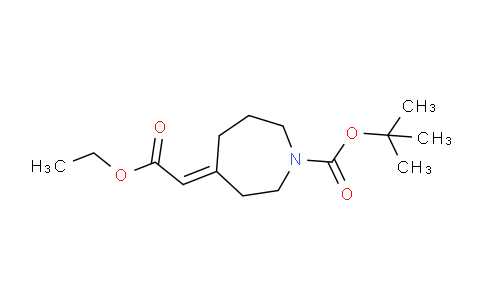 CAS No. 473836-97-4, (E)-tert-Butyl 4-(2-ethoxy-2-oxoethylidene)azepane-1-carboxylate