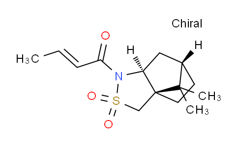 CAS No. 94594-81-7, (S)-(+)-(2-Butenoyl)-2,10-camphorsultam