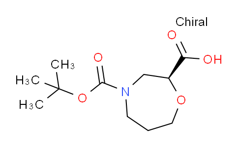 CAS No. 1273567-44-4, (S)-4-(tert-Butoxycarbonyl)-1,4-oxazepane-2-carboxylic acid