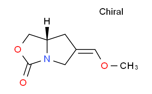 CAS No. 1932208-84-8, (S,Z)-6-(Methoxymethylene)tetrahydropyrrolo[1,2-c]oxazol-3(1H)-one
