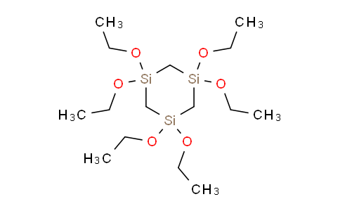 CAS No. 17955-67-8, 1,1,3,3,5,5-Hexaethoxy-1,3,5-trisilinane