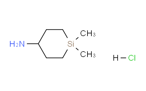CAS No. 1330166-71-6, 1,1-Dimethylsilinan-4-amine hydrochloride