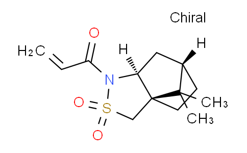 CAS No. 119944-89-7, 1-((3aR,6S,7aS)-8,8-Dimethyl-2,2-dioxidohexahydro-1H-3a,6-methanobenzo[c]isothiazol-1-yl)prop-2-en-1-one