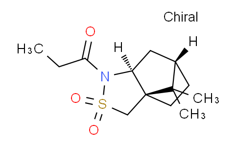 CAS No. 128947-19-3, 1-((3aR,6S,7aS)-8,8-Dimethyl-2,2-dioxidohexahydro-1H-3a,6-methanobenzo[c]isothiazol-1-yl)propan-1-one