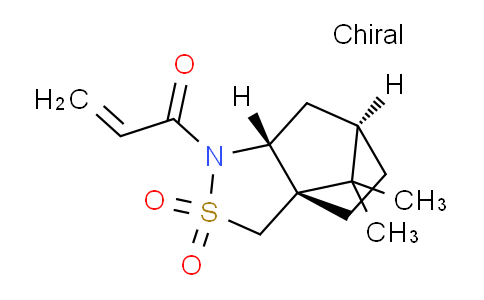 CAS No. 94594-91-9, 1-((3aS,6R,7aR)-8,8-Dimethyl-2,2-dioxidohexahydro-1H-3a,6-methanobenzo[c]isothiazol-1-yl)prop-2-en-1-one