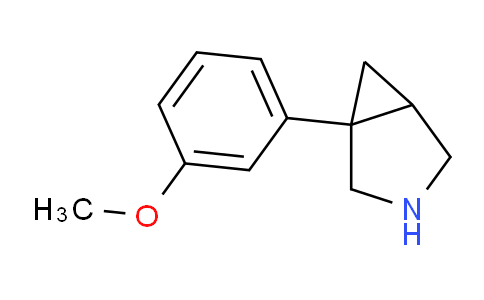 CAS No. 83177-57-5, 1-(3-Methoxyphenyl)-3-azabicyclo[3.1.0]hexane