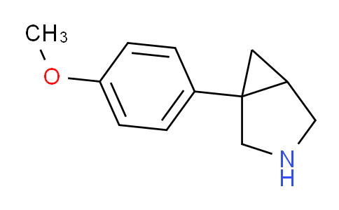CAS No. 86215-33-0, 1-(4-Methoxyphenyl)-3-azabicyclo[3.1.0]hexane