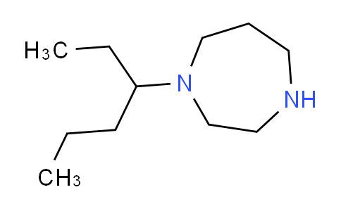CAS No. 1240574-42-8, 1-(Hexan-3-yl)-1,4-diazepane
