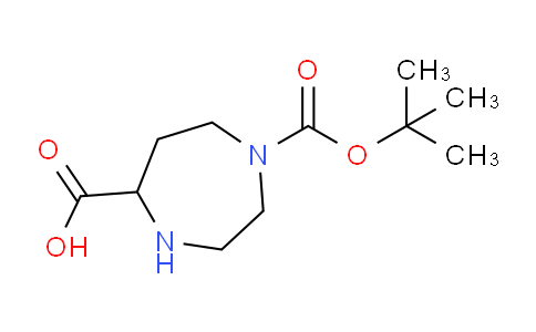 CAS No. 1214824-64-2, 1-(tert-Butoxycarbonyl)-1,4-diazepane-5-carboxylic acid