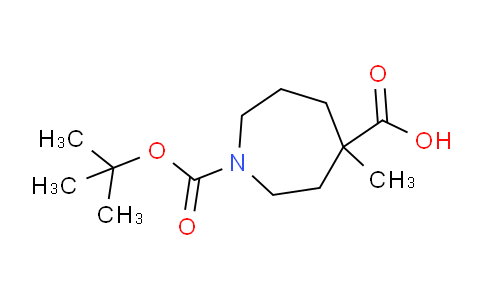 CAS No. 1027512-23-7, 1-(tert-Butoxycarbonyl)-4-methylazepane-4-carboxylic acid