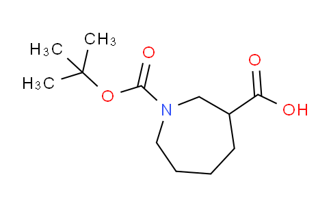 CAS No. 1252867-16-5, 1-(tert-Butoxycarbonyl)azepane-3-carboxylic acid
