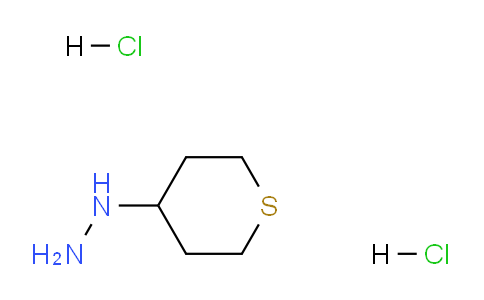 CAS No. 1374652-09-1, 1-(tetrahydro-2H-thiopyran-4-yl)hydrazine dihydrochloride