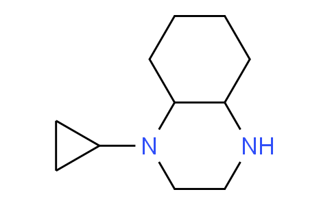 CAS No. 1781163-27-6, 1-Cyclopropyldecahydroquinoxaline