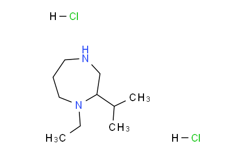 CAS No. 1160245-65-7, 1-Ethyl-2-isopropyl-1,4-diazepane dihydrochloride
