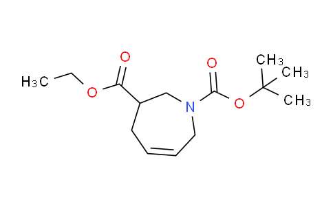 CAS No. 851593-71-0, 1-tert-Butyl 3-ethyl 3,4-dihydro-1H-azepine-1,3(2H,7H)-dicarboxylate