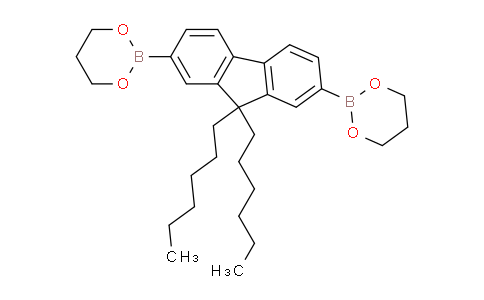 CAS No. 250597-29-6, 2,2'-(9,9-Dihexyl-9H-fluorene-2,7-diyl)bis(1,3,2-dioxaborinane)