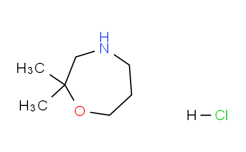 CAS No. 1313738-94-1, 2,2-Dimethyl-1,4-oxazepane hydrochloride