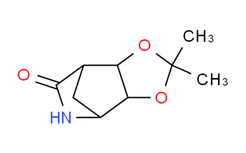 CAS No. 116856-49-6, 2,2-Dimethyltetrahydro-4,7-methano[1,3]dioxolo[4,5-c]pyridin-6(3aH)-one