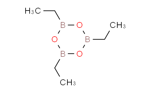 CAS No. 3043-60-5, 2,4,6-Triethyl-1,3,5,2,4,6-trioxatriborinane