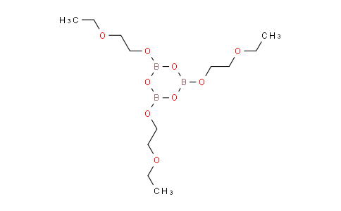 CAS No. 64583-01-3, 2,4,6-Tris(2-ethoxyethoxy)-1,3,5,2,4,6-trioxatriborinane