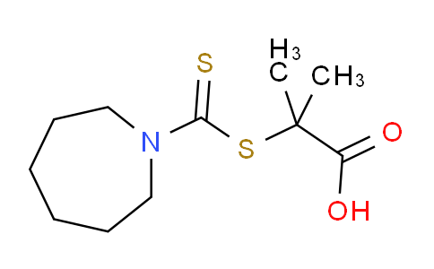 CAS No. 381715-14-6, 2-((Azepane-1-carbonothioyl)thio)-2-methylpropanoic acid
