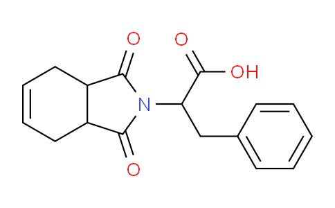 CAS No. 1104074-27-2, 2-(1,3-Dioxo-3a,4,7,7a-tetrahydro-1H-isoindol-2(3H)-yl)-3-phenylpropanoic acid